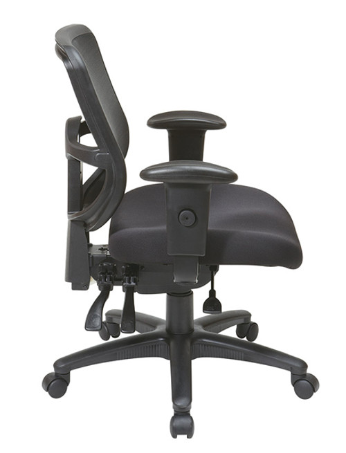 Office Star Ergonomic Task Chair with ProGrid Back and Ratchet Back Height Adjustment 98344-30 Office Star Ergonomic Task Chair with ProGrid Back and Ratchet Back Height Adjustment 98344-30